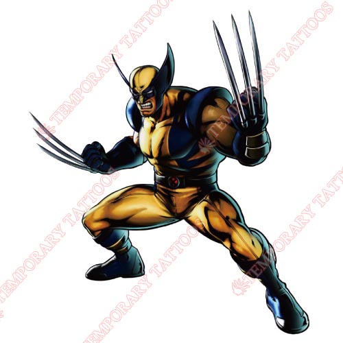 Wolverine Customize Temporary Tattoos Stickers NO.357